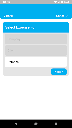 Slair Expense Screen 3