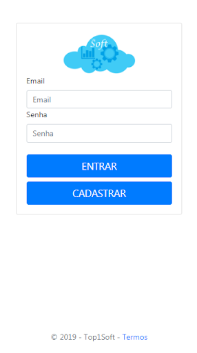 Android application Caderno de Lançamentos screenshort