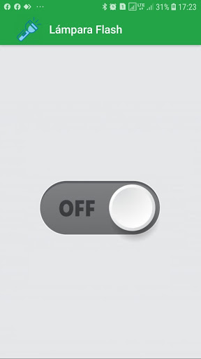 Android application Flash Lamp screenshort