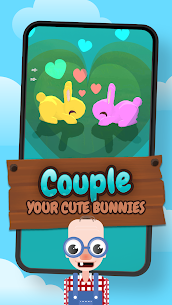 Bunniiies: The Love Rabbit Mod Apk 1.2.190 (Free Shopping) 2