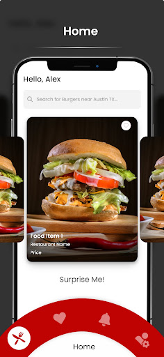 Android application Dine Savvy - Customer screenshort