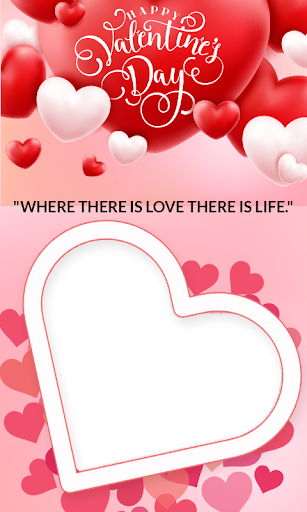 Valentine Day Photo frame Screen 3