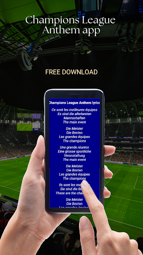 Champions League Anthem Screen 3
