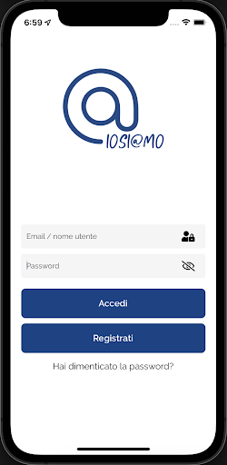 Android application IOsiamo screenshort