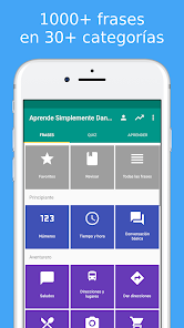 Imágen 1 Aprende Simplemente Danés android