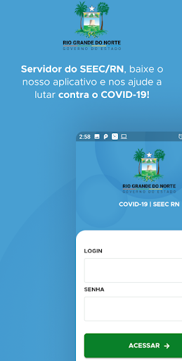 Android application Censo COVID-19 screenshort