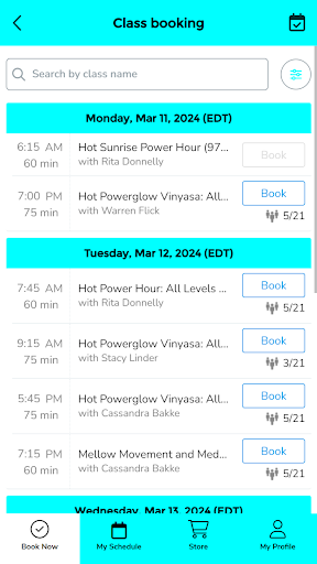 Powerglow Yoga Screen 2