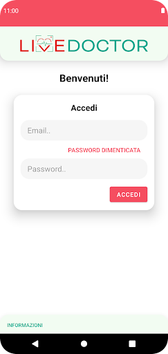 Android application Live Doctor screenshort