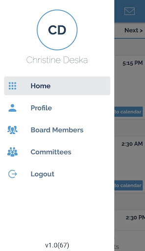 Android application BellesBoard screenshort