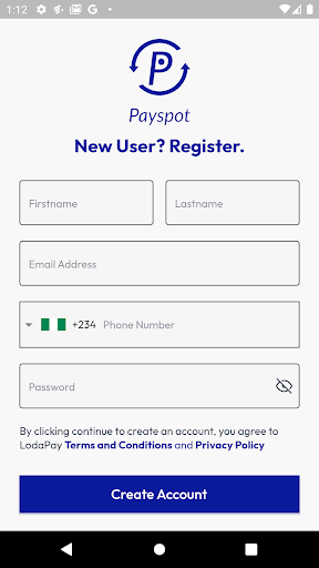 PaySpot Screen 3