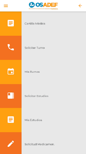 OSADEF Móvil Screen 3