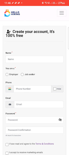 Hello Hiring Screen 3