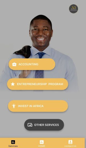 Android application AS Business Center screenshort