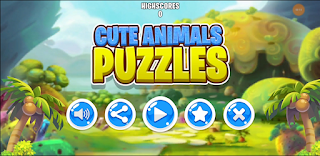 Cute Animal Puzzle - Screenshot 1
