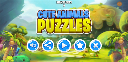 Cute Animal Puzzle