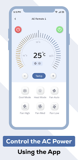 Smart AC Remote for Mitsubishi Screen 2
