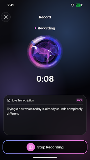 App screenshot