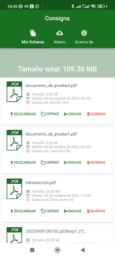 Consigna Screenshot 2 - AppWisp.com
