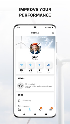 MyVestas Screen 3