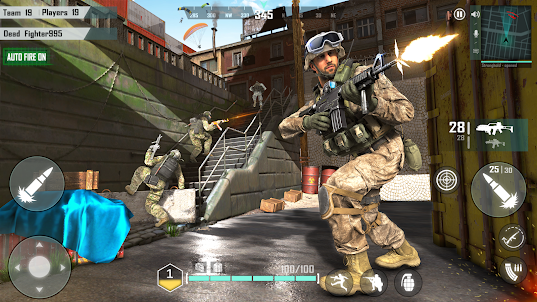 Gun Shooting Game: War Game 3D