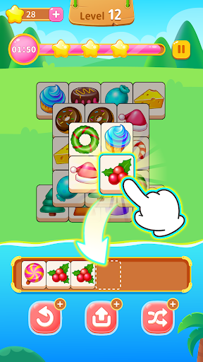 Screenshot of Tile Triple Game: Match Faster