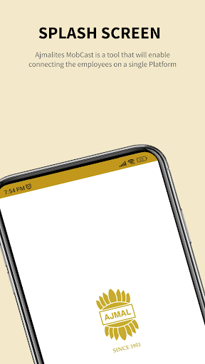 Android application Ajmalites MobCast screenshort