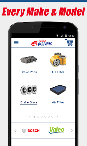 Shop for Online Car Parts UK Screen 3