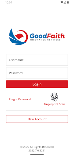 Android application Good Faith Insurance Services screenshort