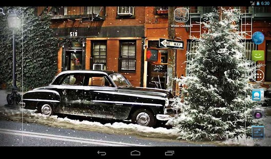 Winter Outdoors Free Live Wallpaper Screenshot