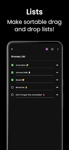 Notepad 2024: List & Notes Screen 3