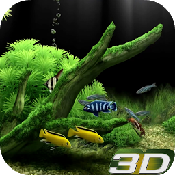 Virtual Aquarium 3D Wallpaper ikonjának képe