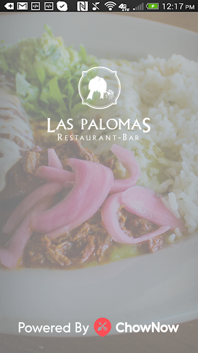 Android application Las Palomas Restaurant & Bar screenshort