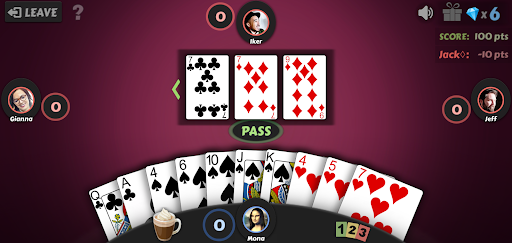Hearts - Offline Card Games Screen 2