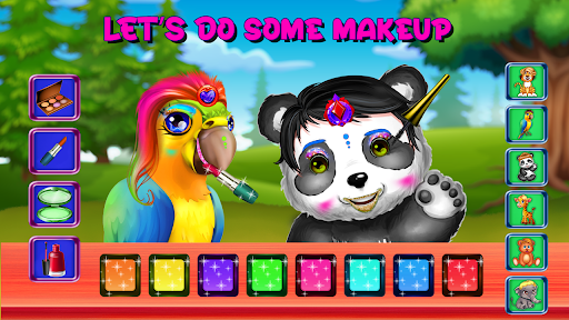 Animals Hair styles Girls Game Screen 2