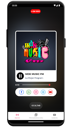 MDK Music FM Screen 3