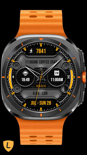 Android application Hybrid Watch Face 080 screenshort