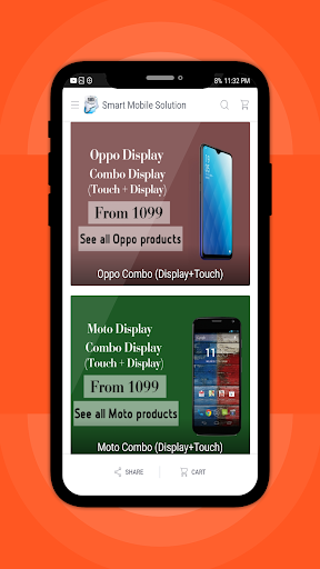 Android application Smart Mobile Solution (SmS) screenshort