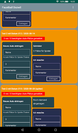 Faustball Dozwil Screen 2