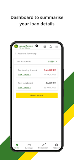 MyFinancial (John Deere) Screen 2