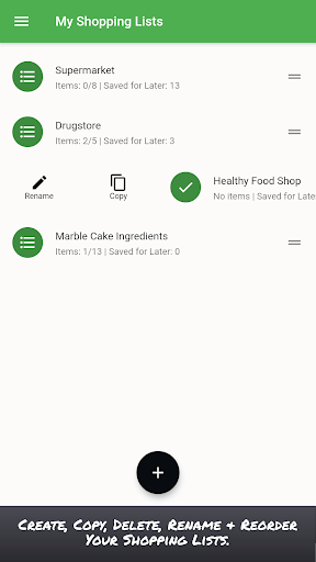 Android application Shop. Shop. Done. - Your Groce screenshort
