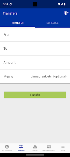 Android application Neighbors Credit Union screenshort