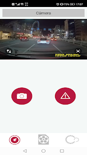 Visualização do aplicativo