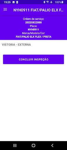 Multitch Vistorias Screen 2