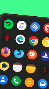 Mono Icon Pack Captura de pantalla