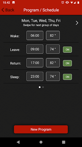 Nuheat Signature Screen 3