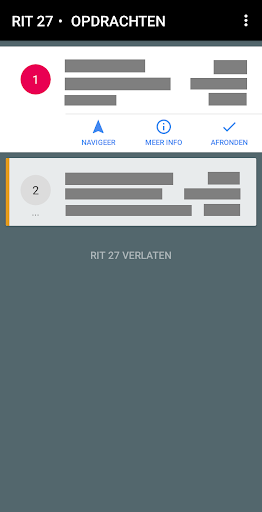 DHL Parcel voor bezorgers Screen 2
