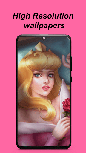 Android application Princess Wallpaper screenshort
