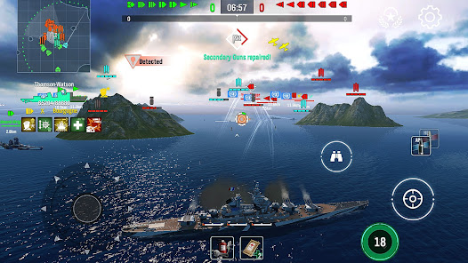 Warship World War screenshots apk mod 3
