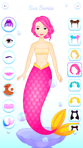 Screenshot 2 Vestir a la princesa sirena android