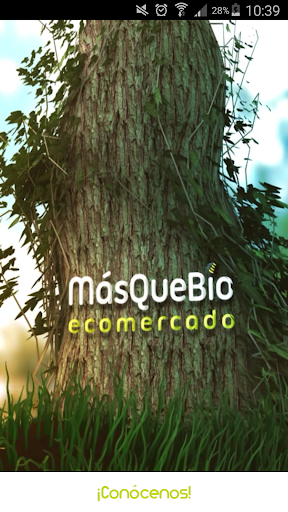 Android application MásQueBio Ecomercado screenshort